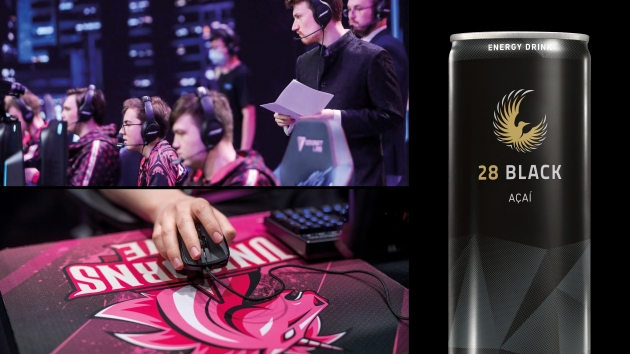 Energy-Drink-Marke 28 Black wird E-Sport-Sponsor - 28 Black hat sich für eine Partnerschaft im E-Sport mit der deutschen E-Sport-Organisation Unicorns of Love (UOL) entschieden - Quee: 28 Black/Caldiris 28 Deutschland GmbH
